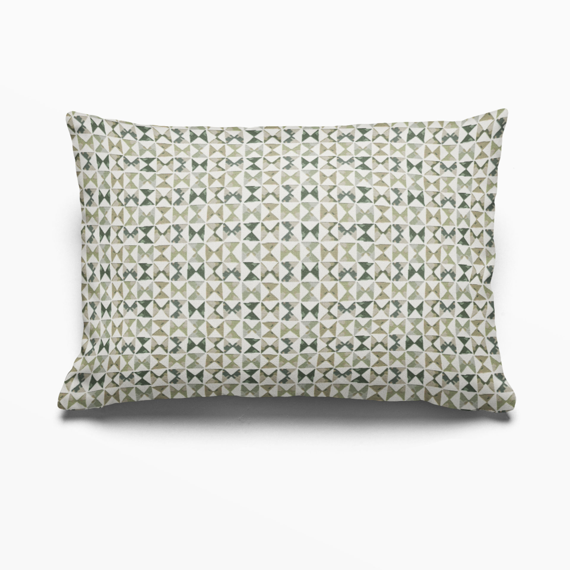 Kaleidoscope Pillow in Ivy