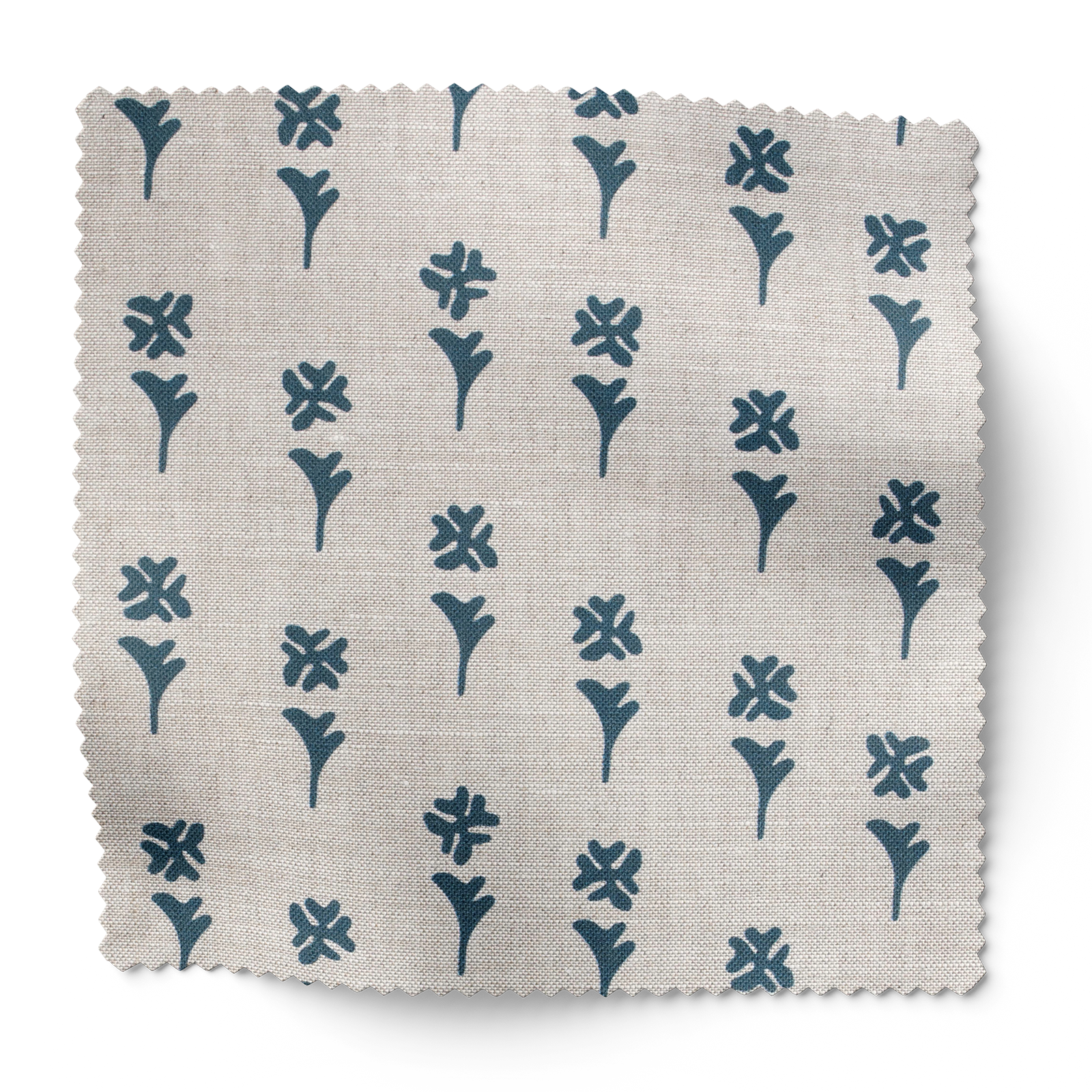 Daffodil Fabric in Delft Blue