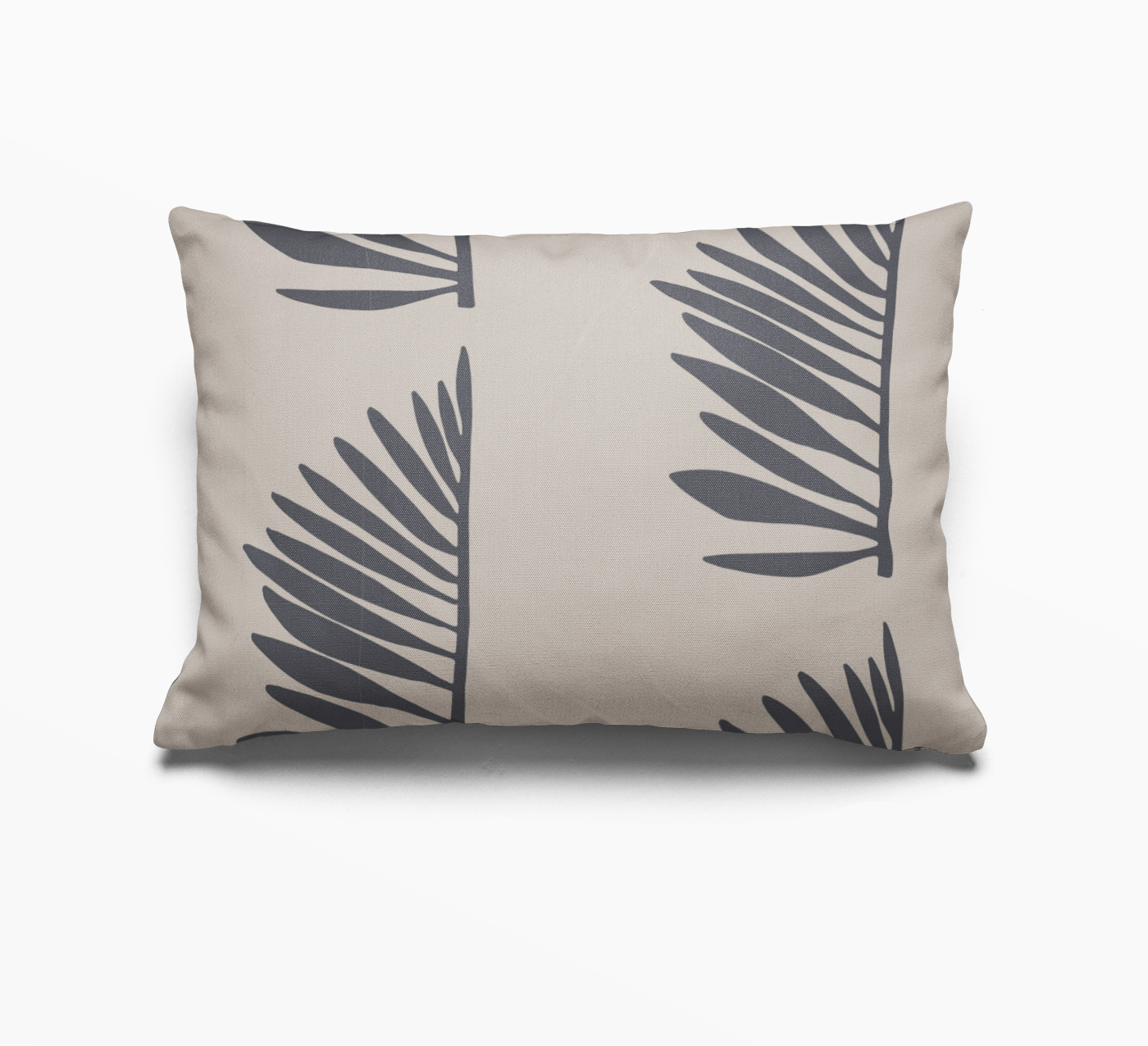 Palmetto Pillow in Midnight