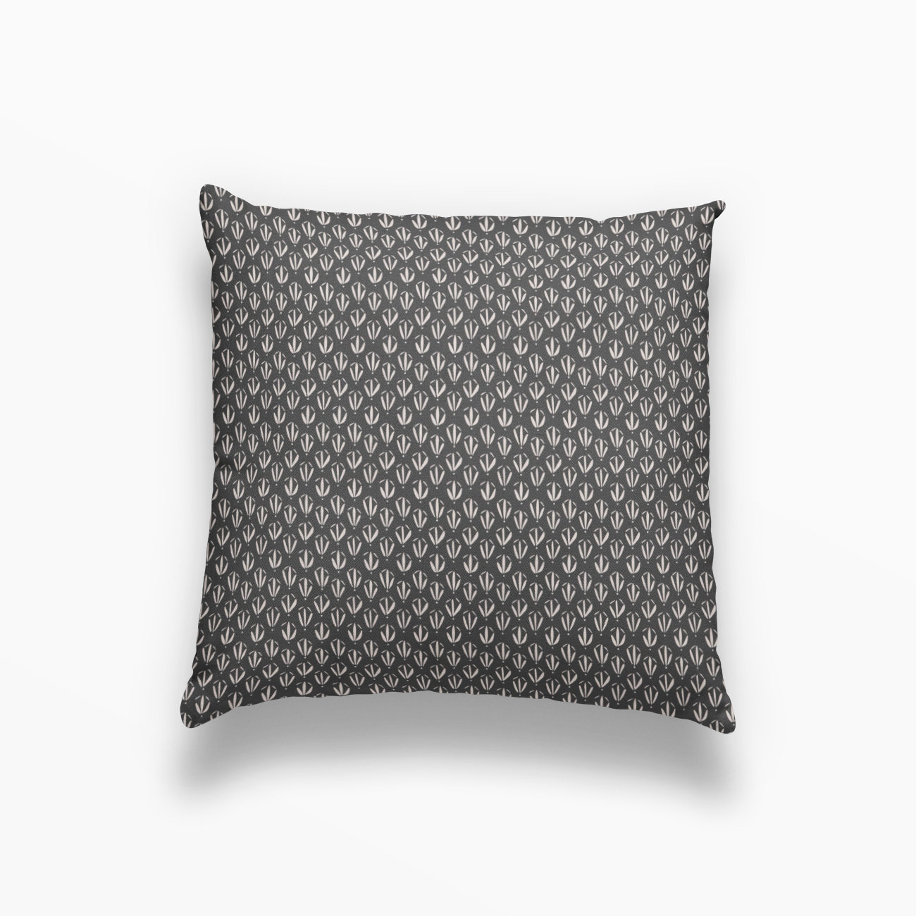 Kiawah Pillow in Coal